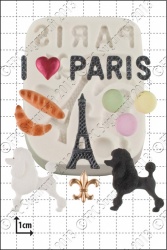 'Paris' Silicone Mould